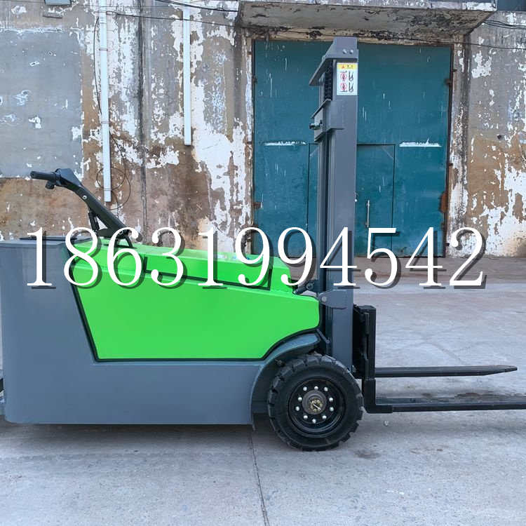 新庄区小型电动叉车1吨2吨步行站驾式电瓶堆高充电装卸车液压升降车铲车